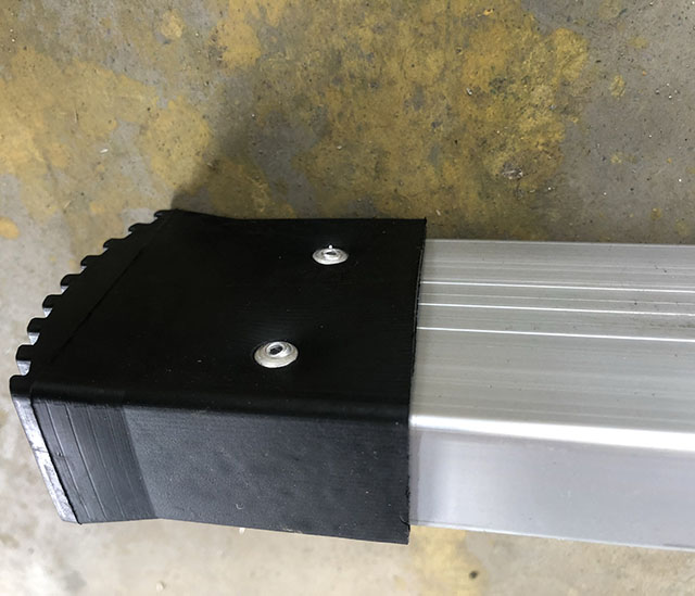 Aluminum Straight Ladder የአሉሚኒየም ቀጥ ያለ መሰላል