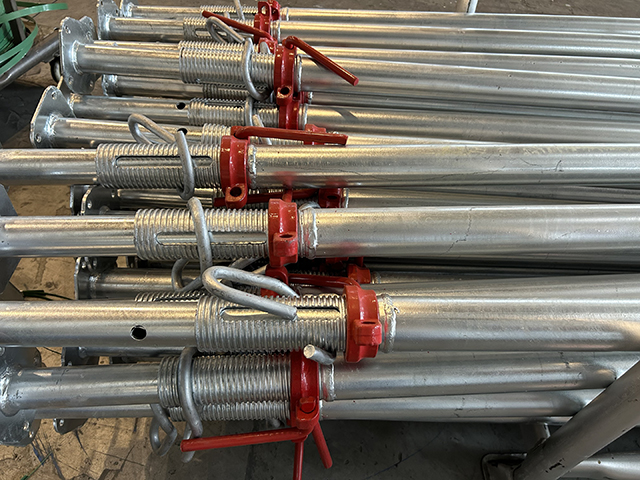 Light Duty Scaffolding Steel Shoring Prop ብረት ሾሪንግ