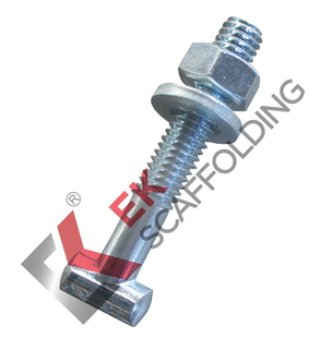 ኤሌክትሮ Galvanized T-Bolt Nut Washer Scaffolding መለዋወጫዎች