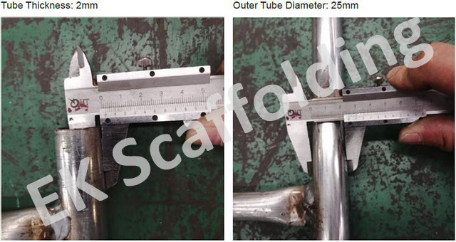 ስካንፊልድል ብረት መሰላል