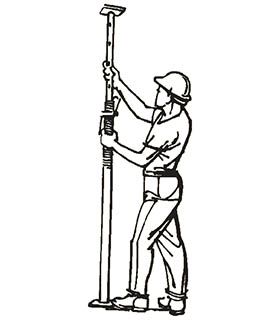 የተፈለገው ግምታዊ ቁመት ውስጣዊ ቱቦውን