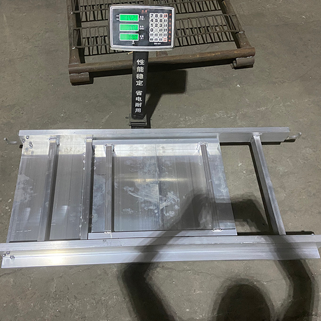 የአሉሚኒየም ደወሎች ለስላሳ የመዳረሻ መድረክ 1.2m