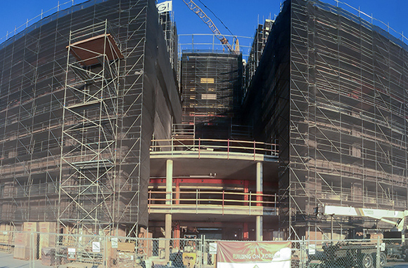 ለግንባታ የሚሽከረከር ስካንፊንግ ስርዓት