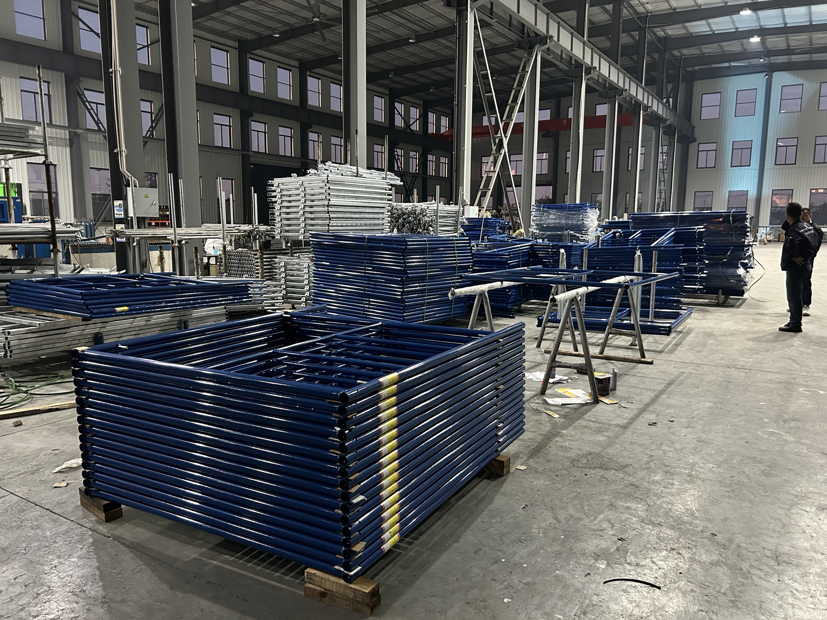 ዱቄት የተሸፈነ የእግር ጉዞ