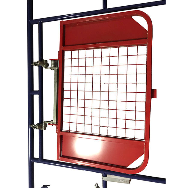 ለሽርሽር ቀለም ያለው የፀደይ ወቅት በር