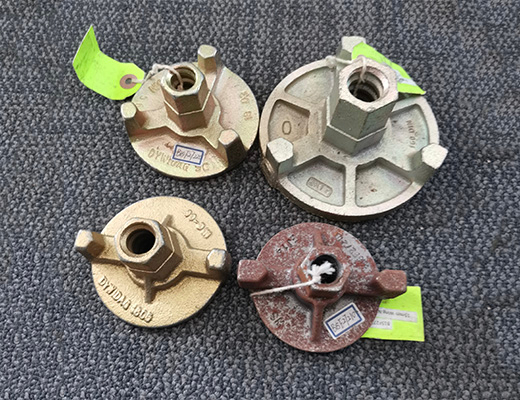 የቅፅ ስራ በትር, ክንፍ ነክ እና የውሃ ማቆሚያ