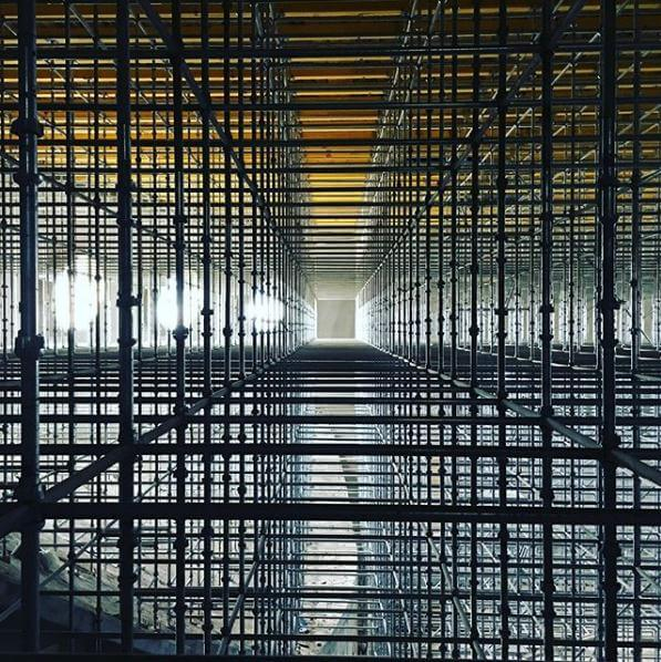 ኩባያ Scofflding ስርዓት