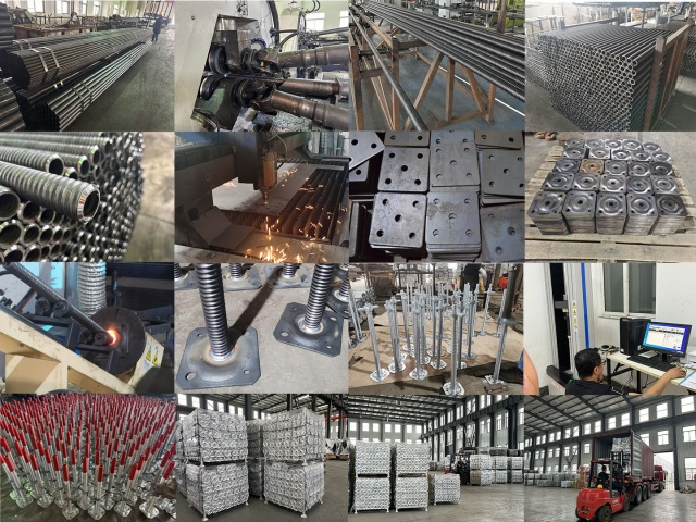 የመሠረት ጃክ ምርት ሂደት