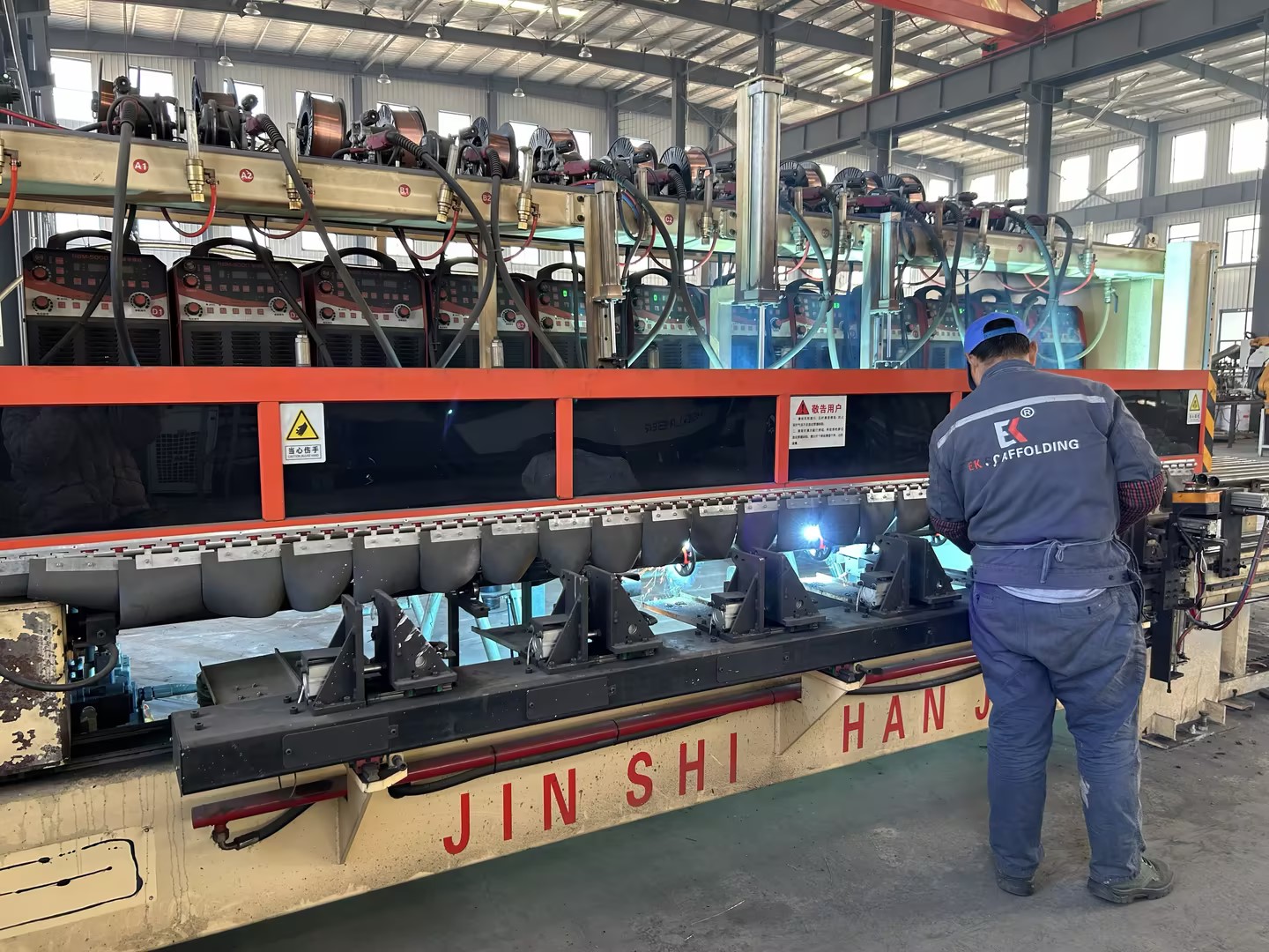 ringlock Scaffolding welding ስካሊንግ ሽርሽር