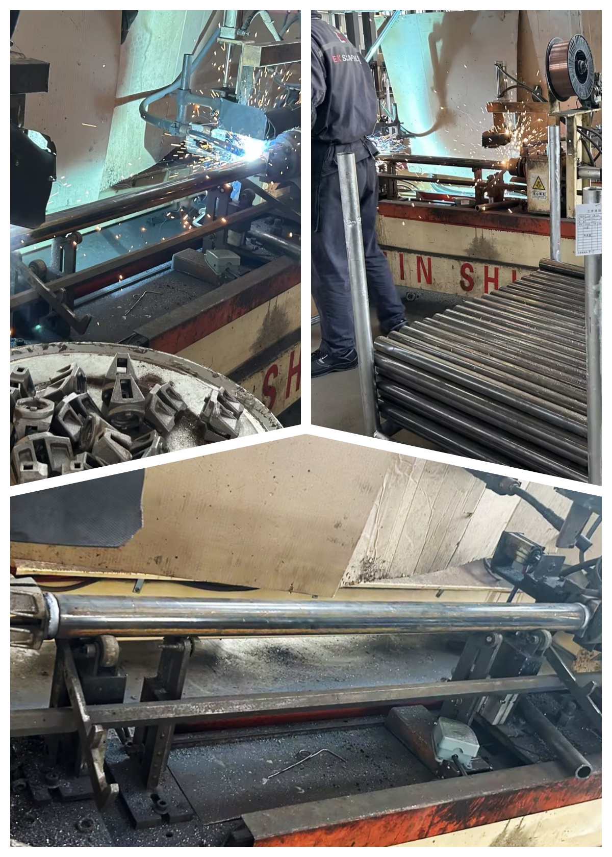 አግድም የደወል መቆለፊያ አውቶማቲክ ብየዳ 