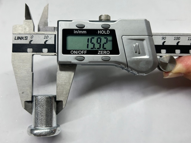 የአሜሪካ ስካፎልዲንግ ጥንዶች Rivet መጠን