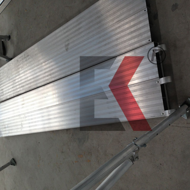 የአሉሚኒየም የ Scoffld Skek Castflod loffloding የብረት መቆለፊያዎች እና የእግር ጉዞ ሰሌዳዎች ለሽያጭ