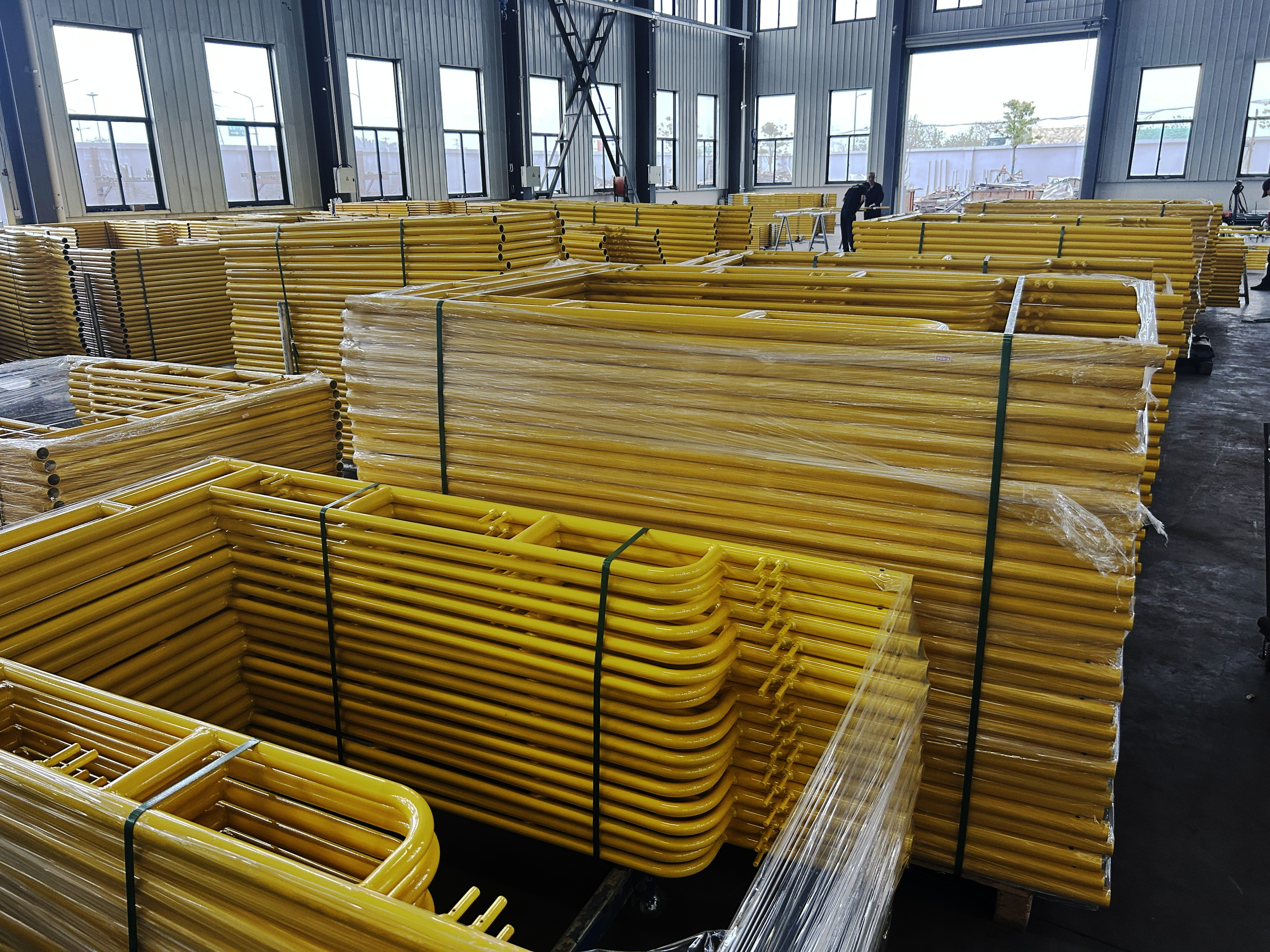 ዱቄት የተሸፈነ የእግር ጉዞ