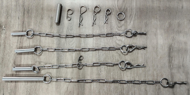 ሰንሰለት ከፒን ጋር