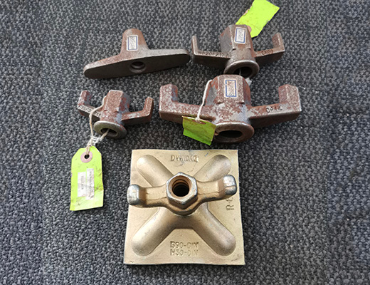 የቅፅ ስራ በትር, ክንፍ ነክ እና የውሃ ማቆሚያ